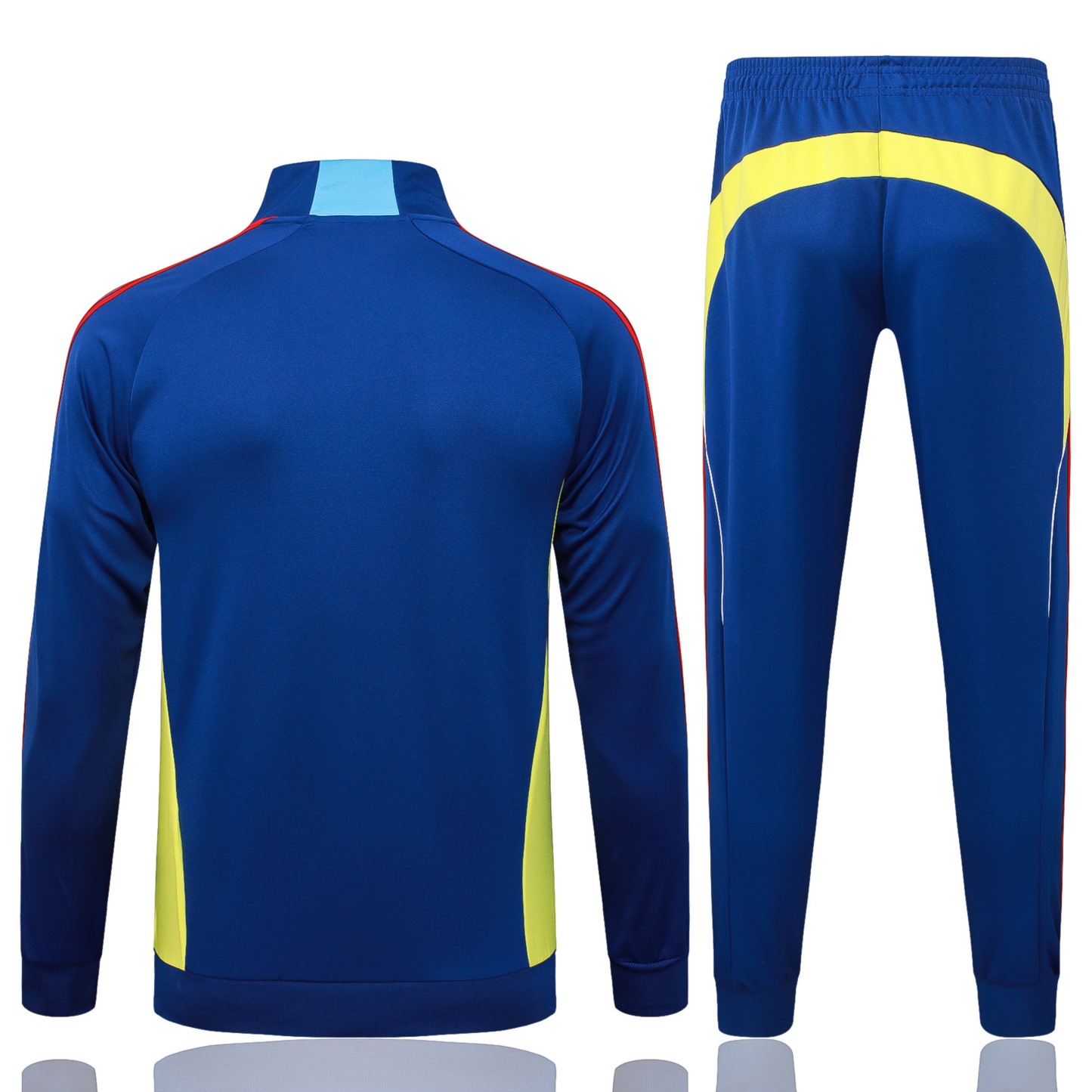 2025/26 Arsenal Colorful Blue Jacket Training Suit Set Football Team Shirt Sports Fashion