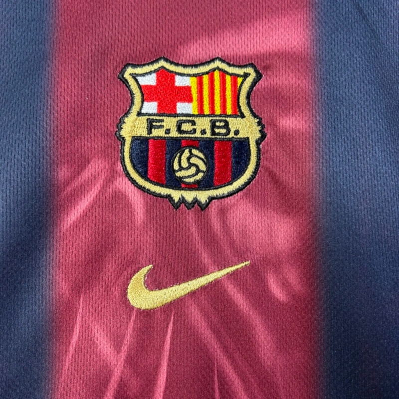 2025/26 Barcelona Barça x Travis Scott jersey kids Kits size: 16-28