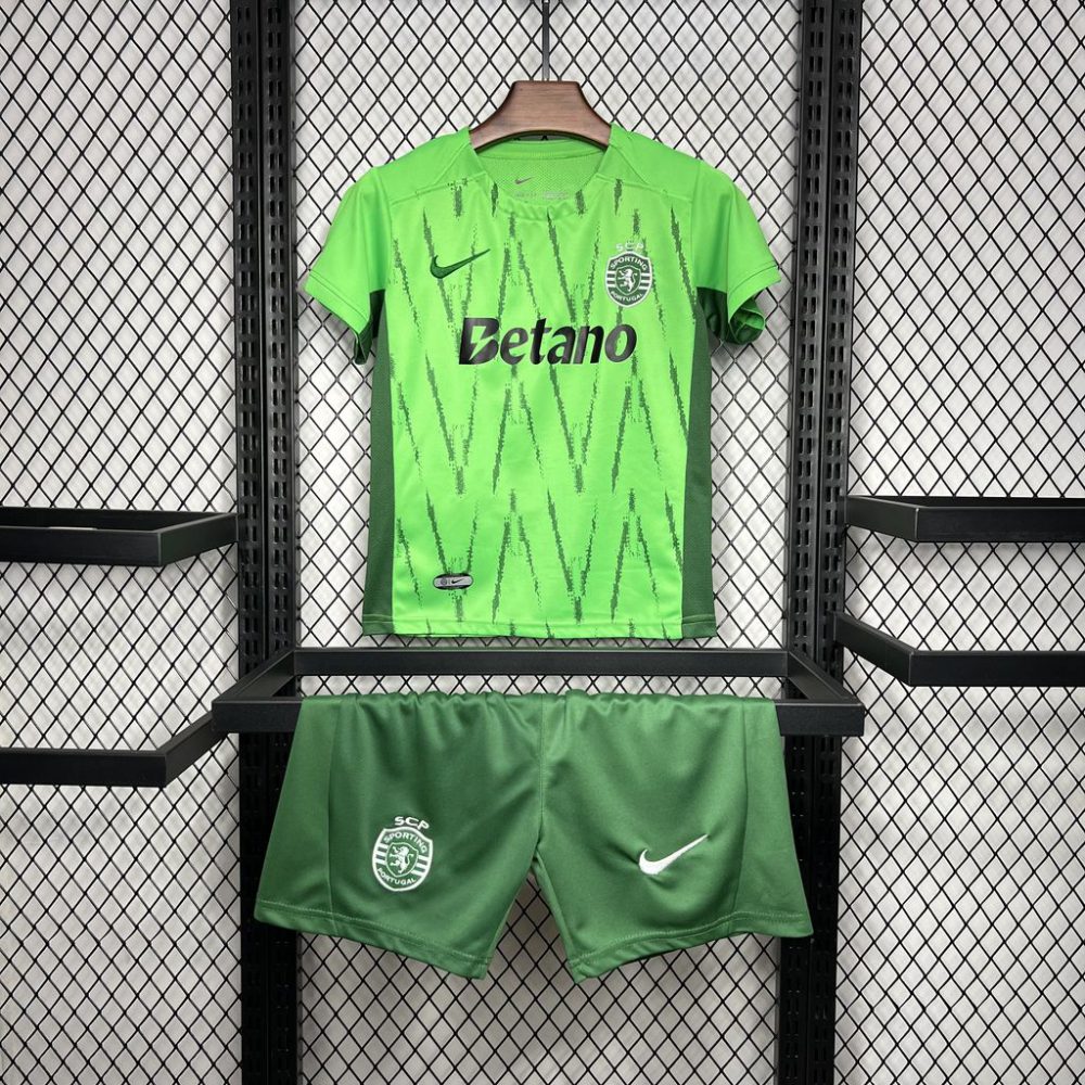 24/25 Sporting CP Thirds Away jersey Kid Kits Size 16-28
