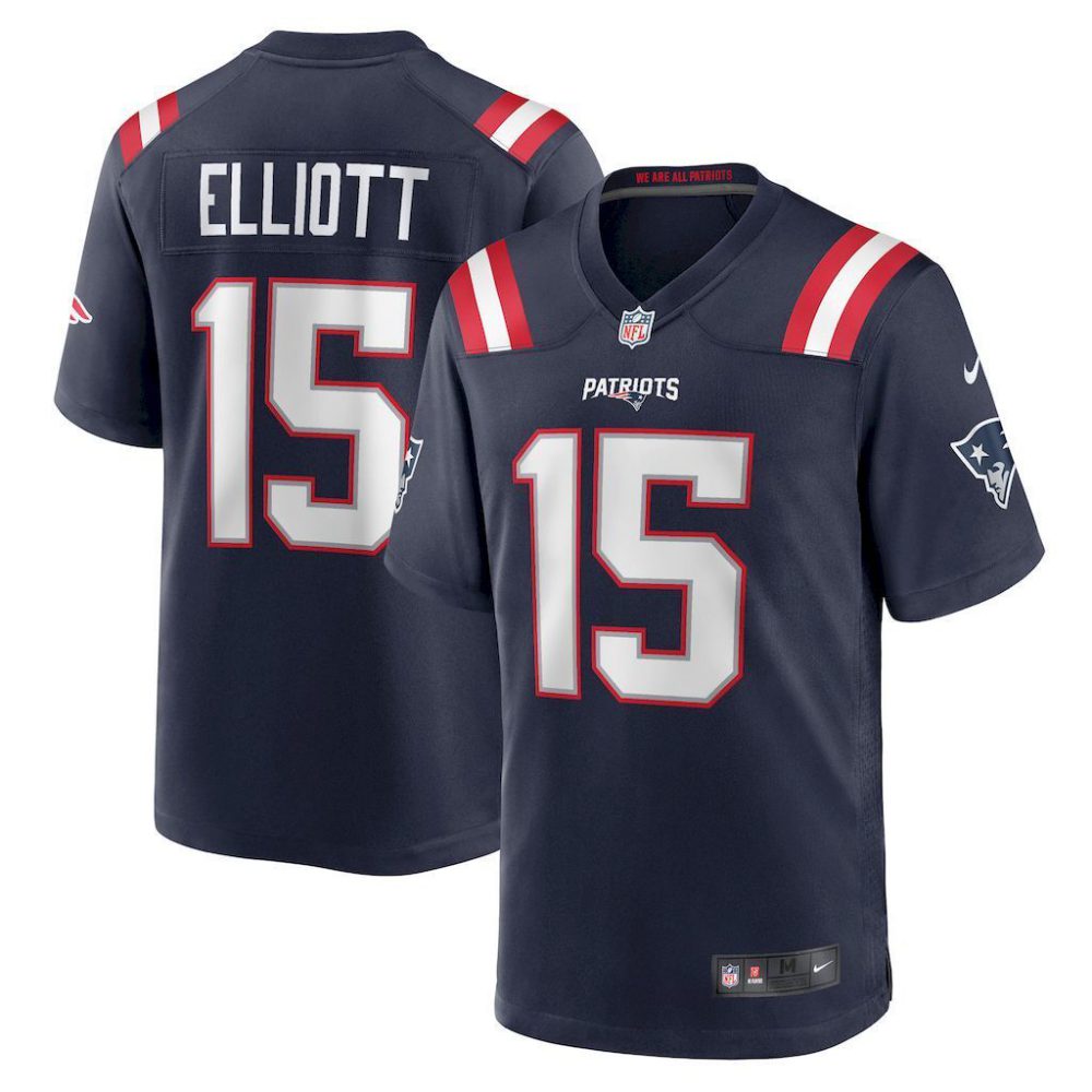 NFL New England Patriots Jeysey ELLIOTT #15