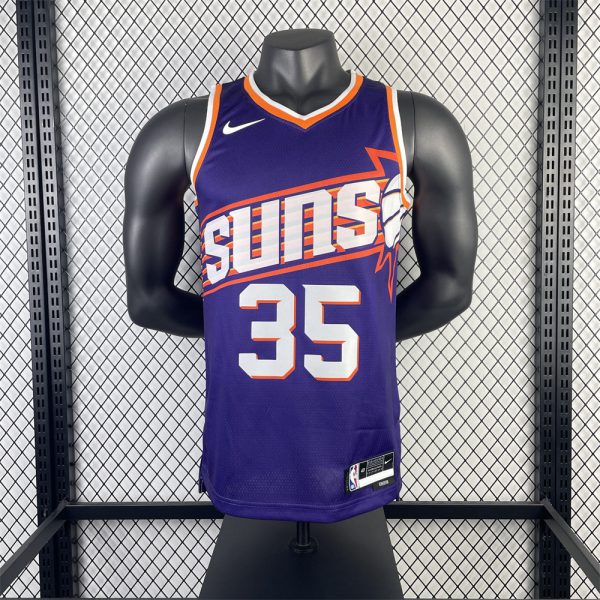 NBA Phoenix Suns DURANT#35 2024 Purple Jersey S-XXL