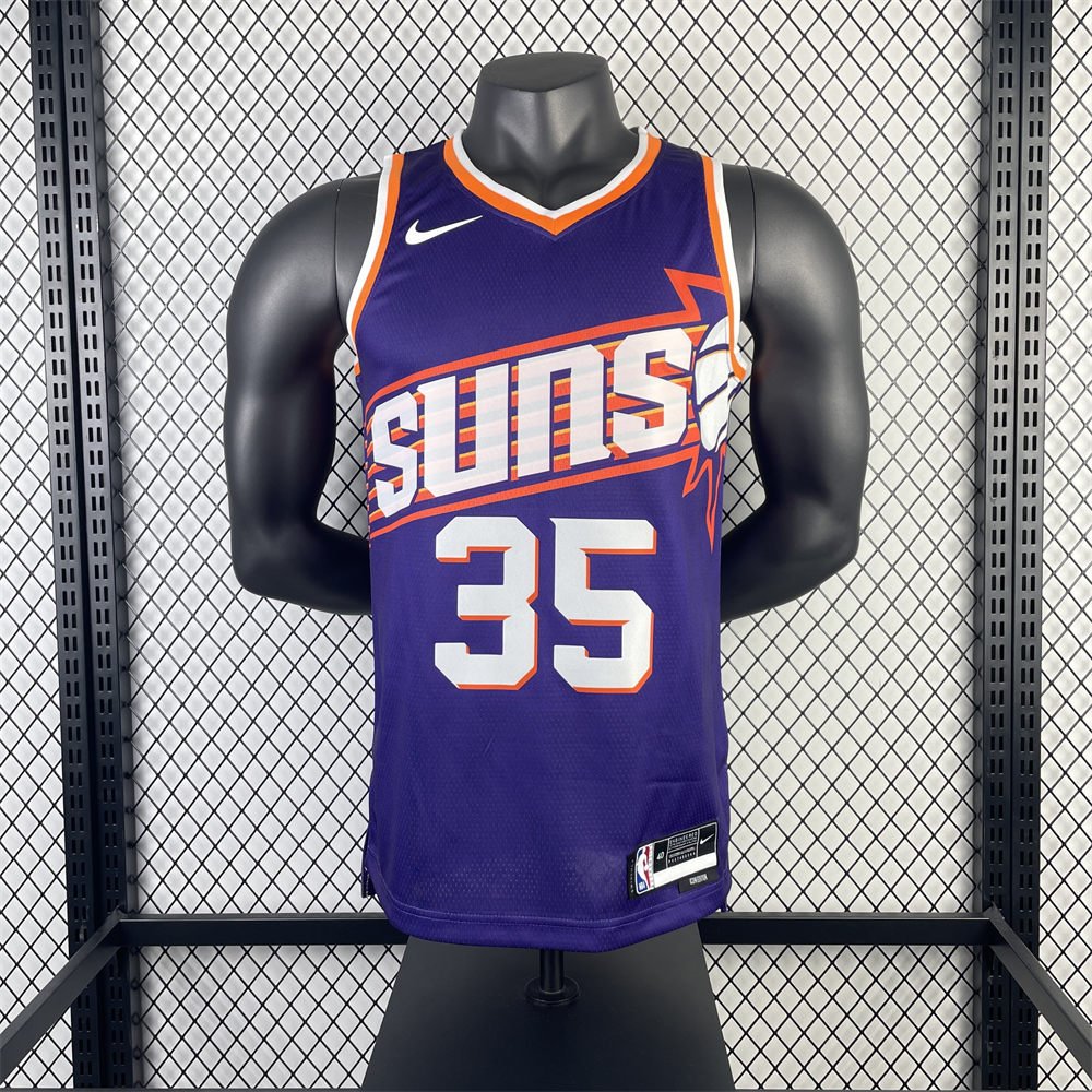 NBA Phoenix Suns DURANT#35 2024 Purple Jersey S-XXL