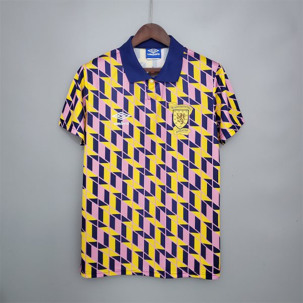 Retro Scotland 1988/89 Third Away jersey Fan Version