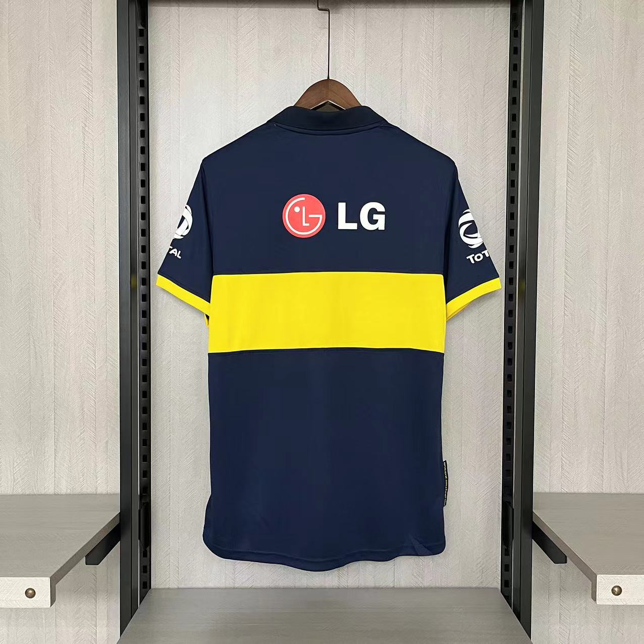Retro Boca Juniors 09/10 Home jersey Fan Version