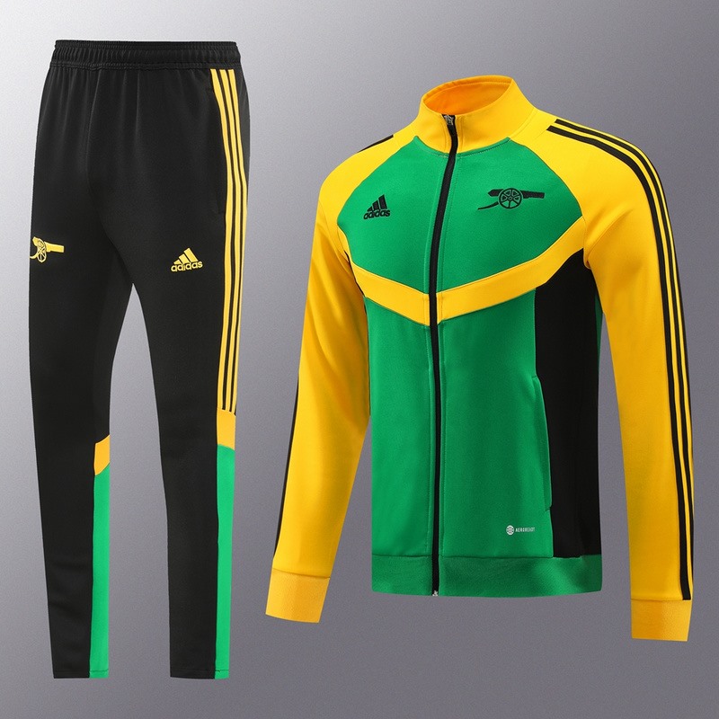 2024 Arsenal Green Jacket Training Suit Set Football Team Shirt Sports Fashion