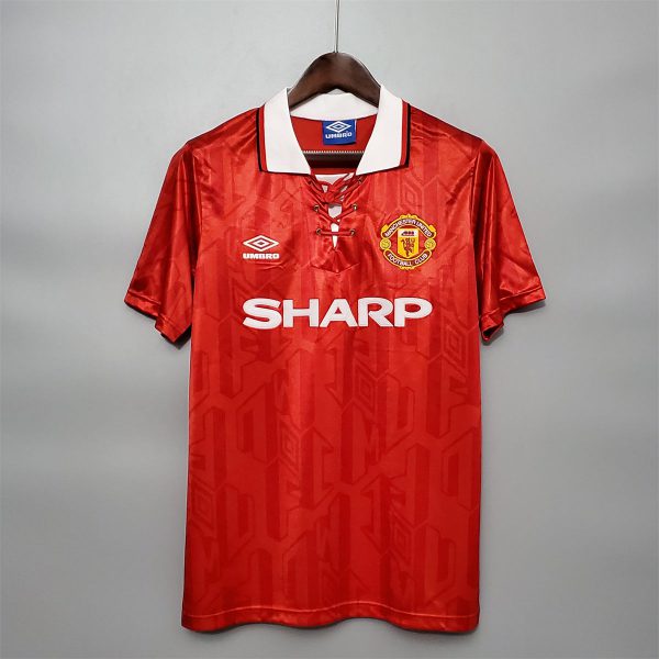 Retro Manchester United 92/94 home jersey Fan Version