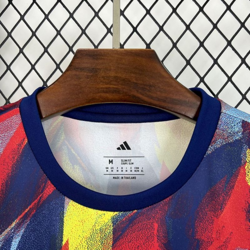2025/26 Arsenal Colorful pre-match training Jersey Fan Version