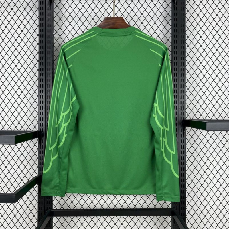 2025/26 PSG Green goalkeeper Long Sleeves jersey Fan Version