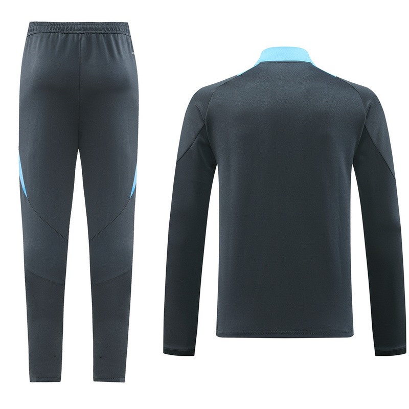 2024 Argentina dark grey Jacket Training Suit Set Football Team Shirt Sports Fashion