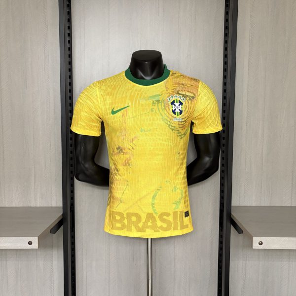 2026 Brazil  Yellow Special Edition Jersey Player Version