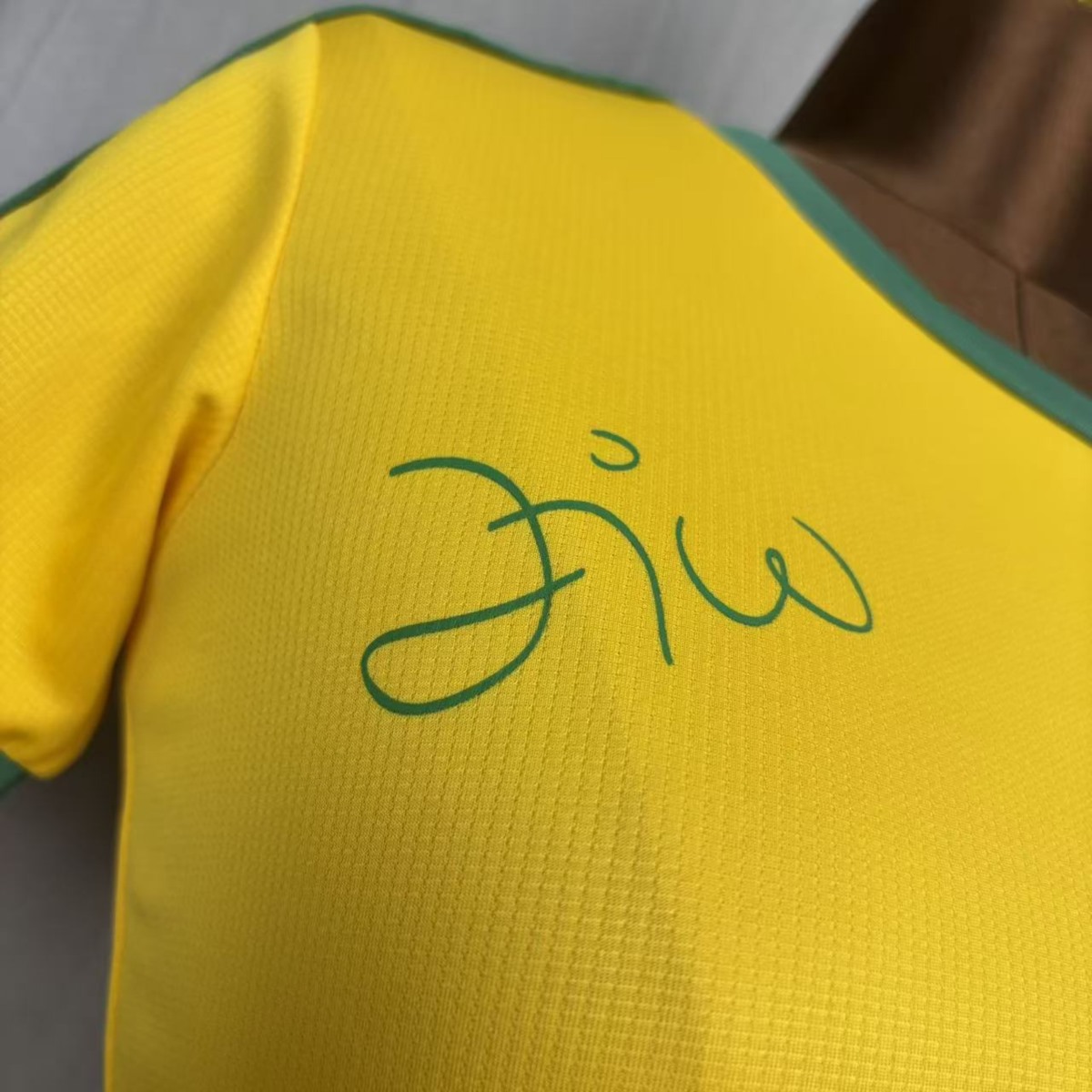 Women's 2026/27 Flamengo Zico Signature Yellow Jersey
