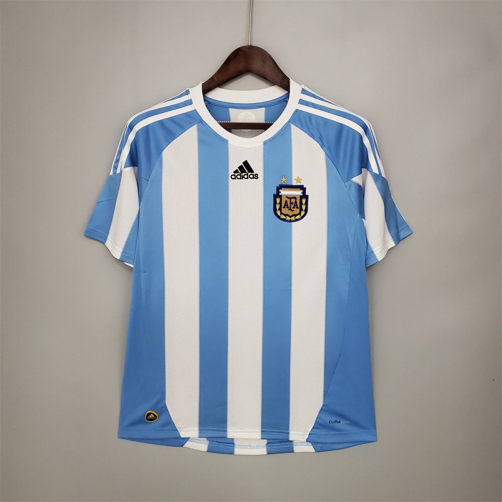 Retro Argentina 2010 Home jersey Fan Version