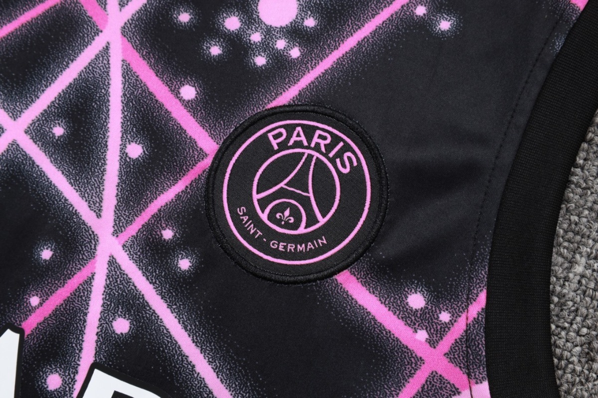 2026 PSG Black Training Set Shirt and Shorts