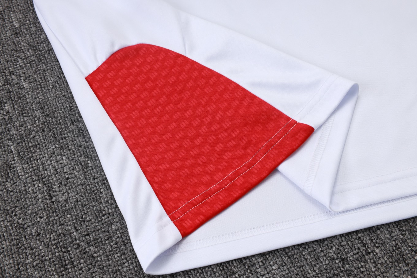 202526 Germany White Long-sleeved half-pull training kit Football team kit