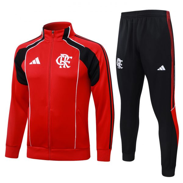 2026 Flamengo Red Jacket Training Suit Set