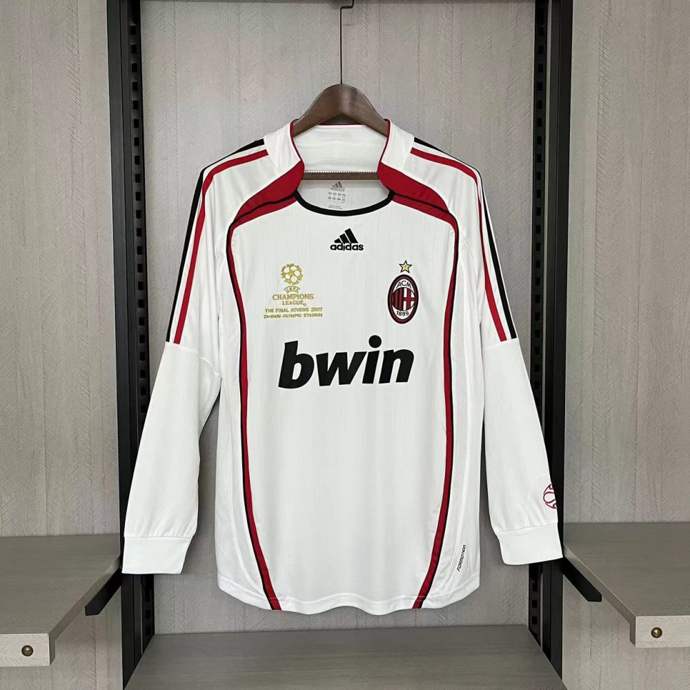 Retro AC Milan 06/07 Long Sleeve AWAY jersey Fan Version