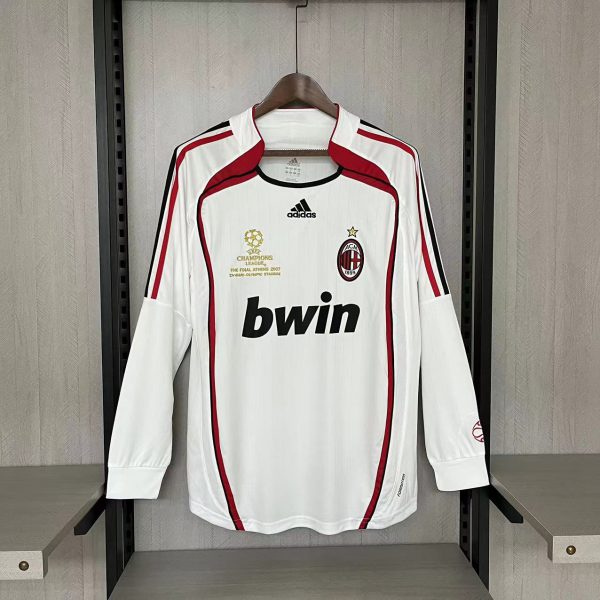 Retro AC Milan 06/07 Long Sleeve AWAY jersey Fan Version