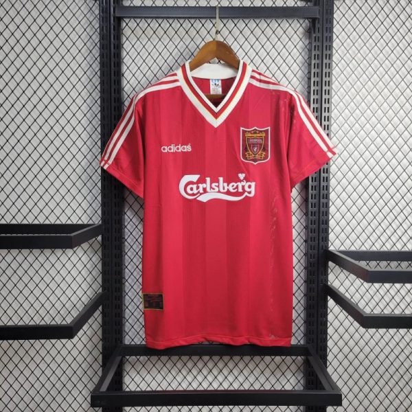 Retro Liverpool 95/96 Home jersey Fan Version