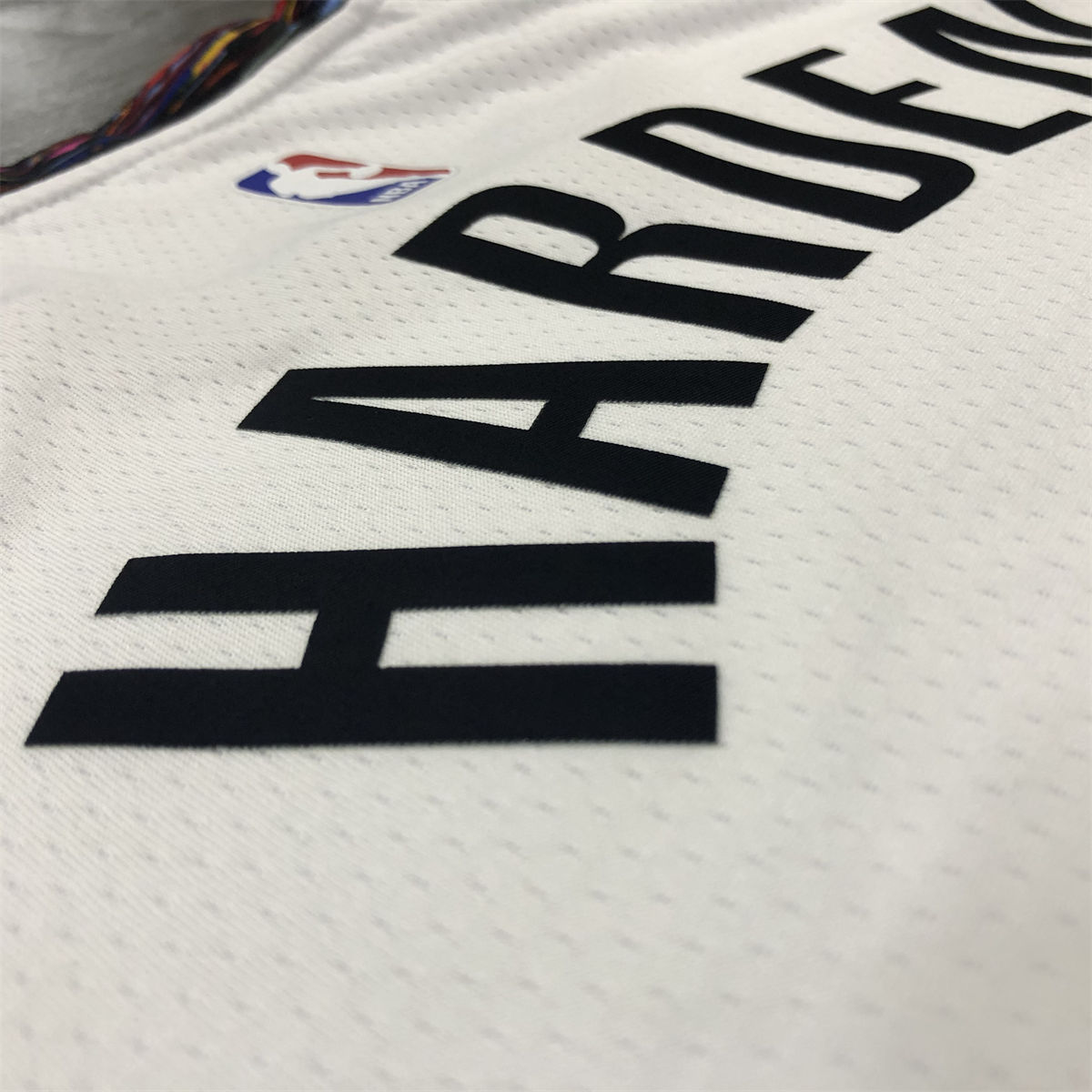 NBA Brooklyn Nets V-Neck White Jersey HARDEN#13 S-XXL