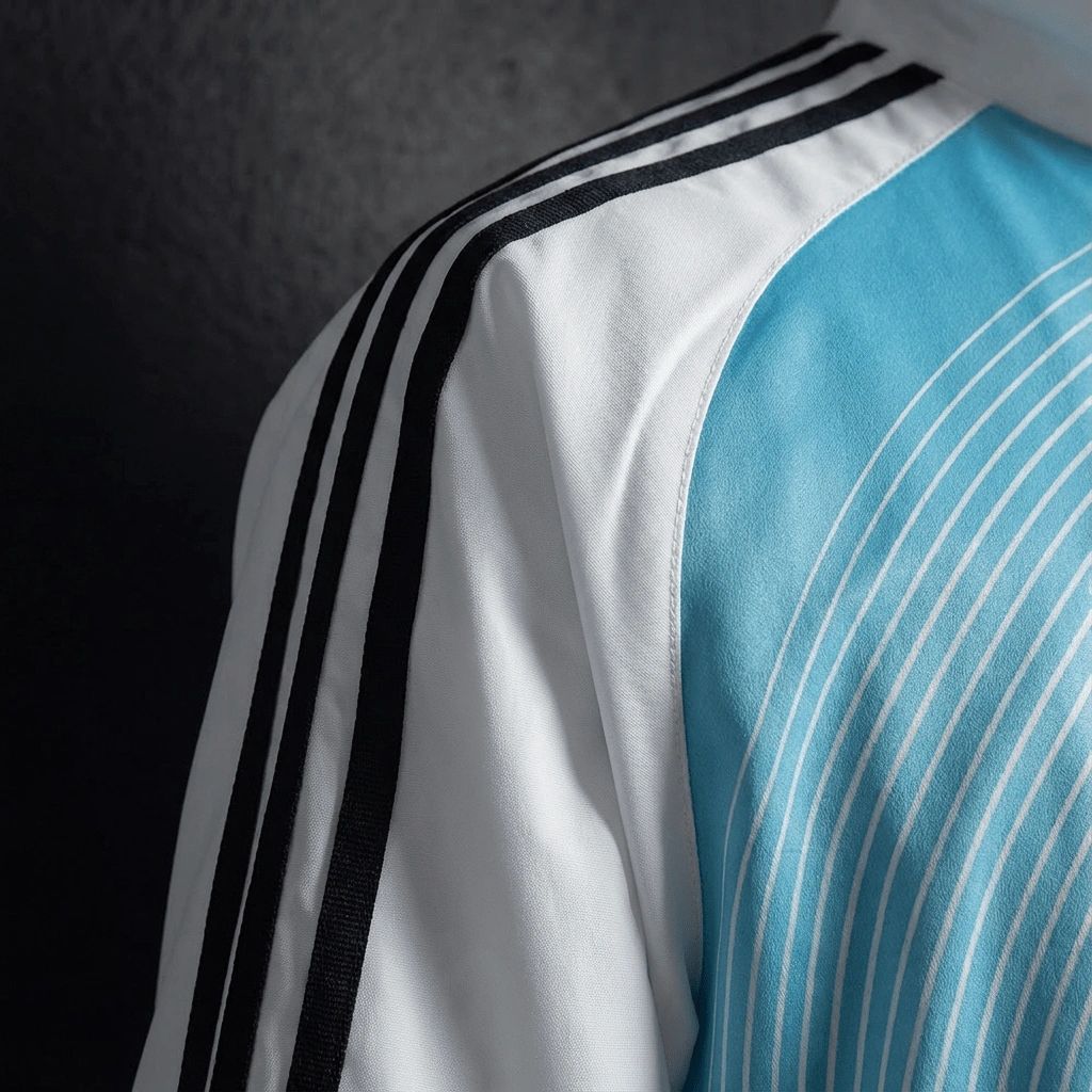 2026 Argentina White Windbreaker Sport Unifom jersey Sport Unifom