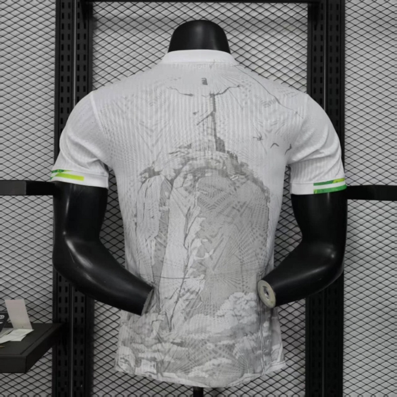 2025/26 Brazil Jesus Special Edition White Jersey Player Version