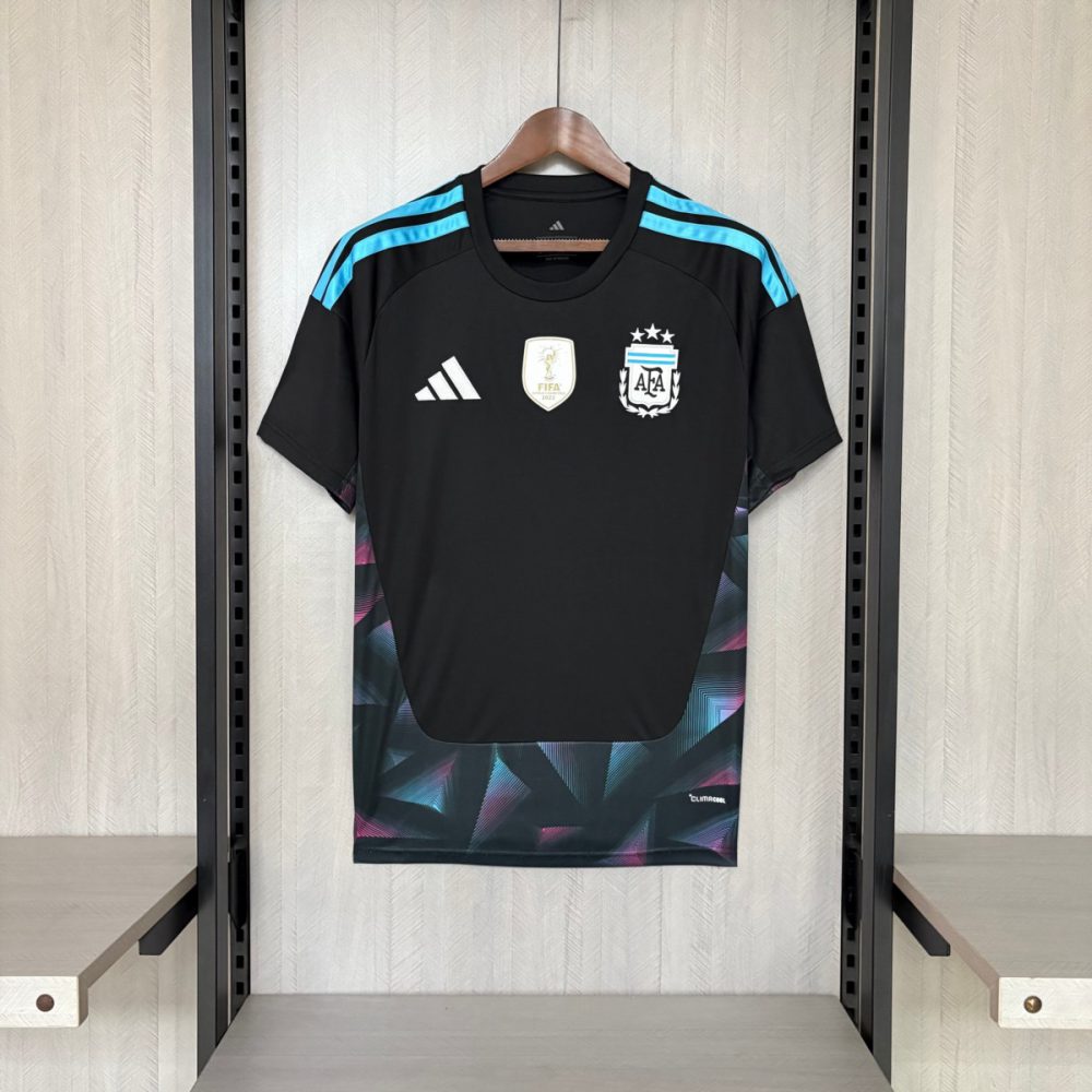 2025/26 Argentina Goalkeeper Black jersey Fan version