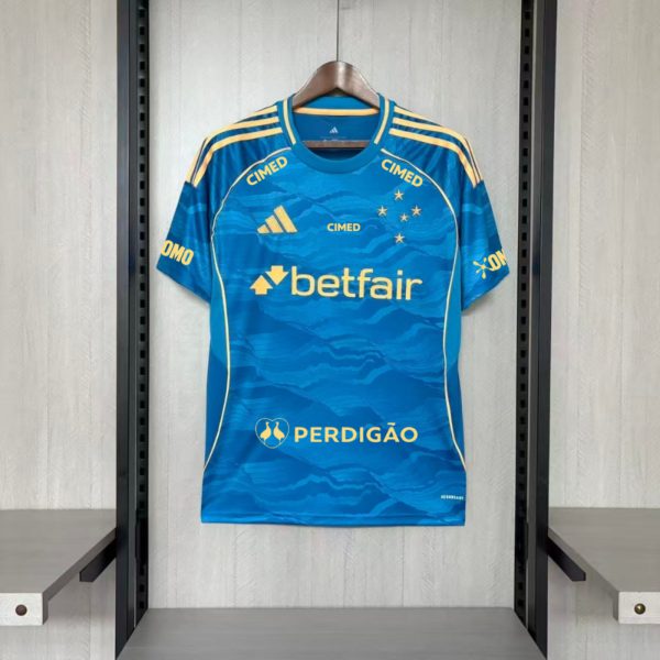 2025/26 Cruzeiro Second Away jersey Fan version