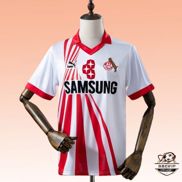 Retro FC Koln 1990/91 Home jersey Fan Version