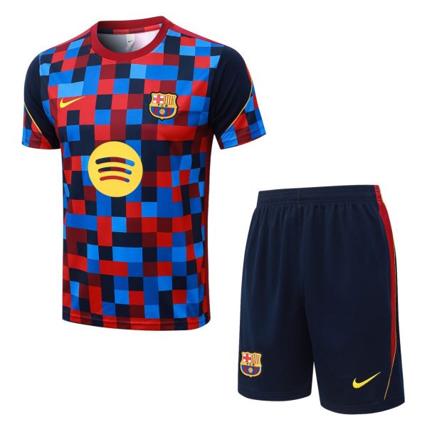 2026 Barcelona Colorful Training Set Shirt and Shorts