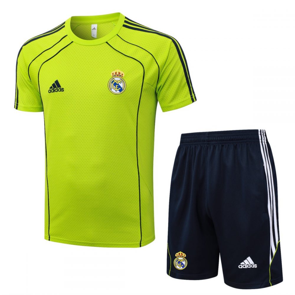 2026 Real Madrid Grass green Training Set Shirt andShorts
