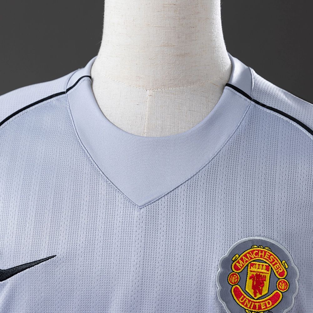 Retro Manchester United 2007/08 Grey Goalkeeper jersey Fan Version