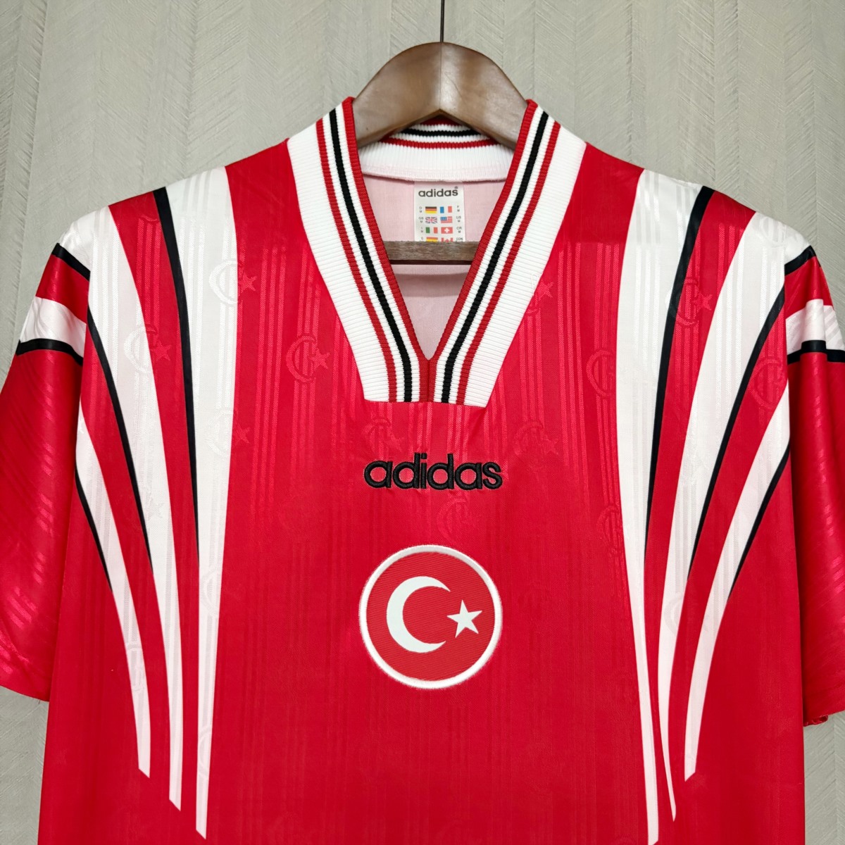 Retro Turkey 1996 Home jersey Fan Version