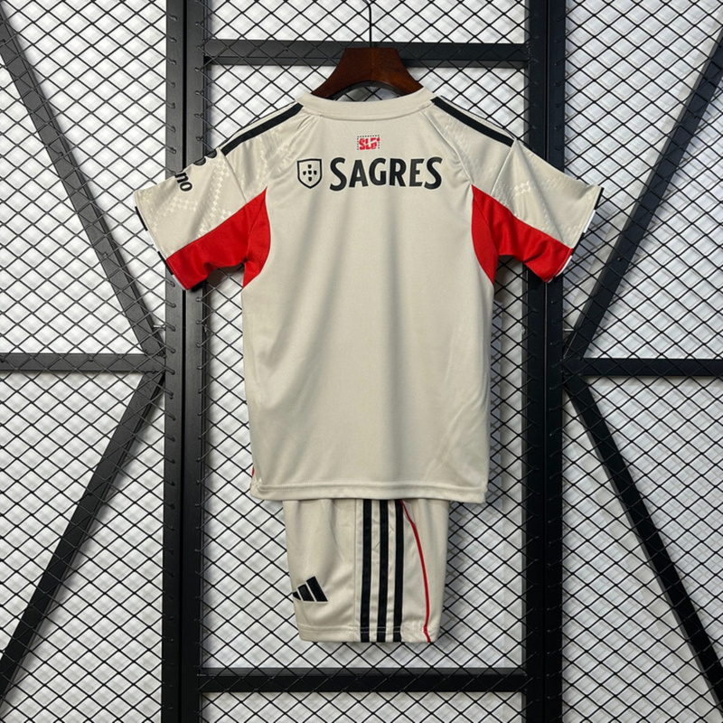 2025/26 Benfica Away jersey kids Kits size: 16-28