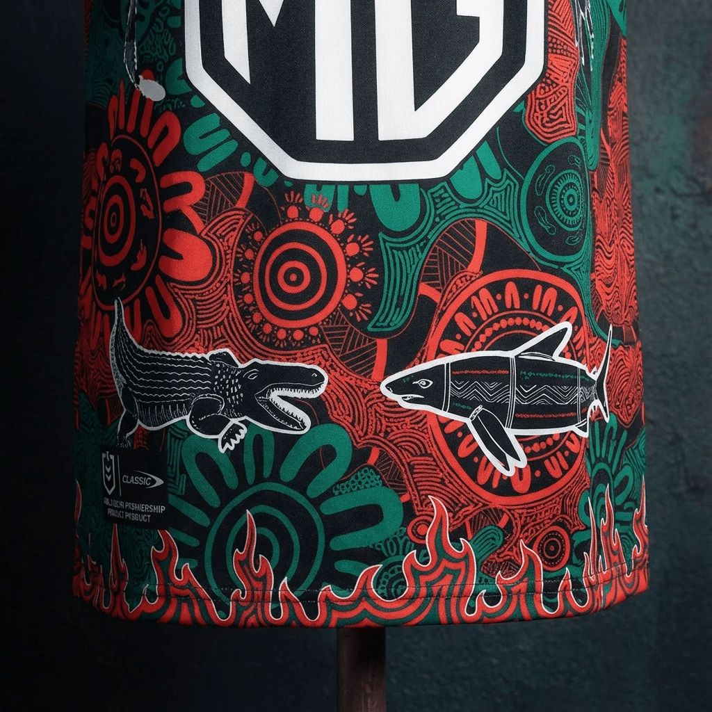 NRL 2025 South Sydney Rabbitohs Indigenous Jersey