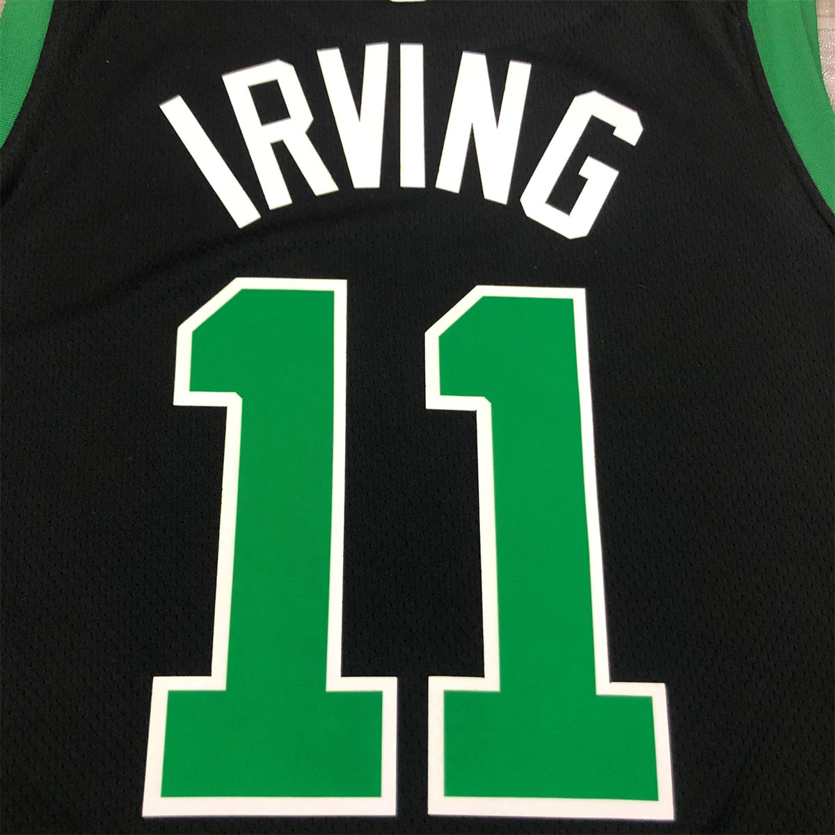 NBA Boston Celtics Round Neck Black Jersey IRVING #11 S-XXL