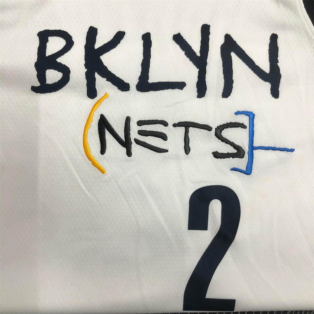 NBA Brooklyn Nets V-Neck White Jersey GRIFFIN#2 S-XXL