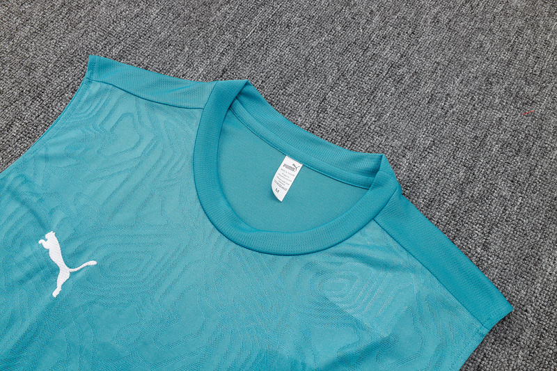 24/25 Marseilles Blue Training Set Shirt and Shorts