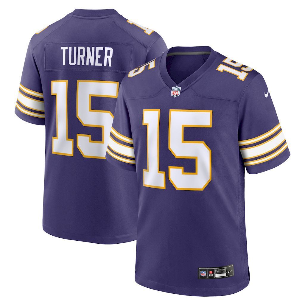 NFL Minnesota vikings Jeysey TURNER # 15