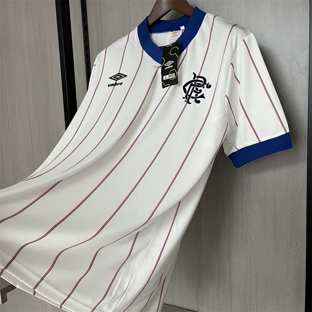 Retro Rangers 82/83 Away  jersey Fan Version