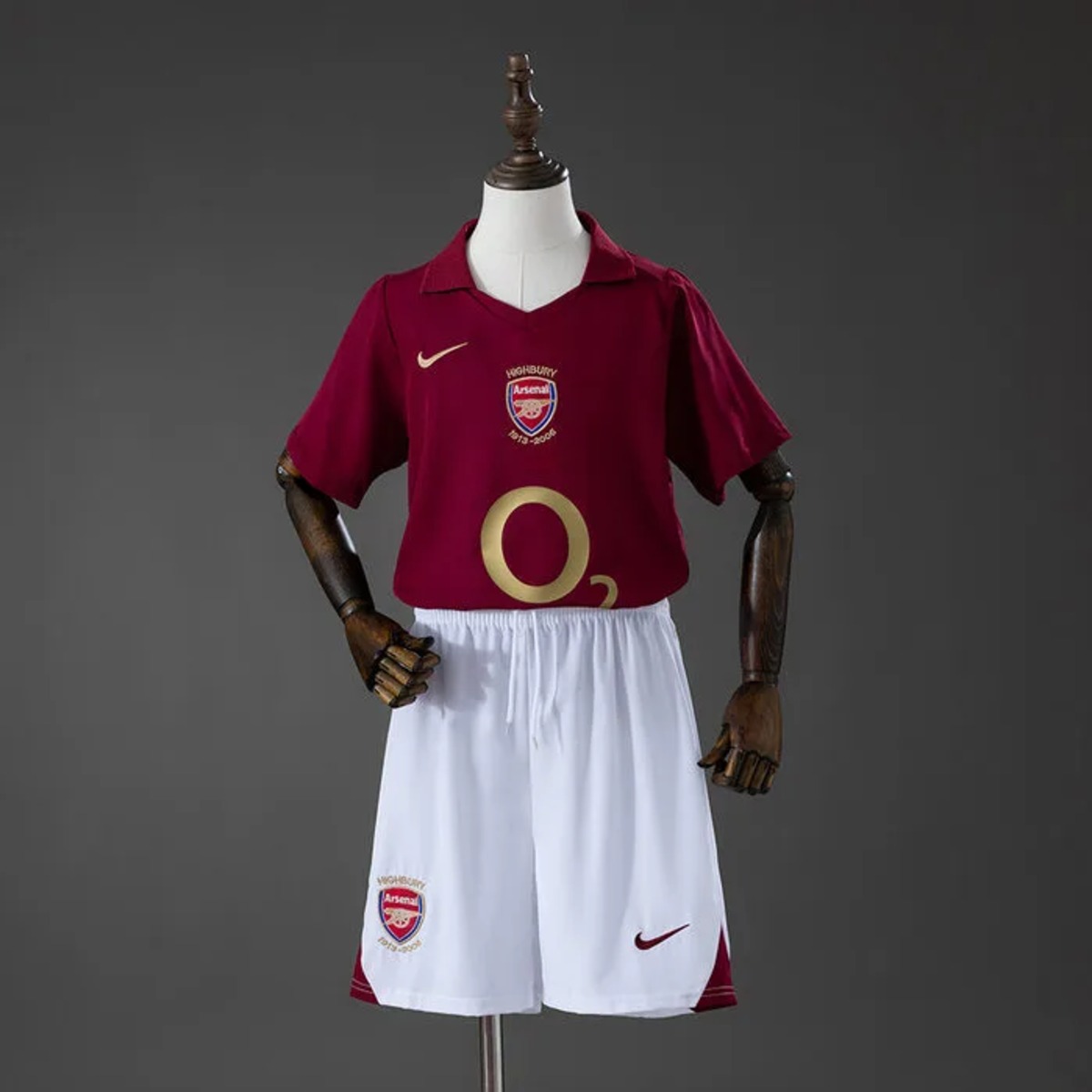 Retro Arsenal 2005/06 Home Kid Kits