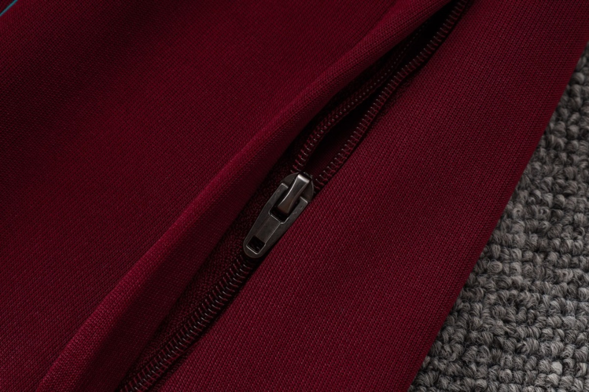 2026 Portugal Maroon Jacket Training Suit Set