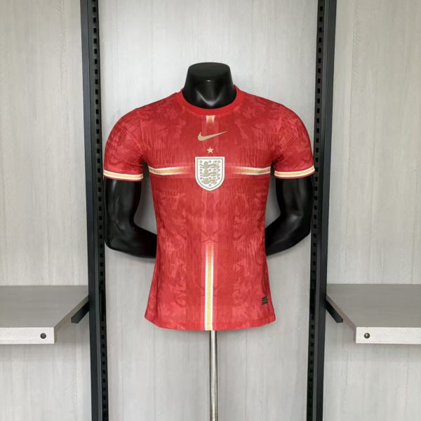 2026 England Red Jersey Player version