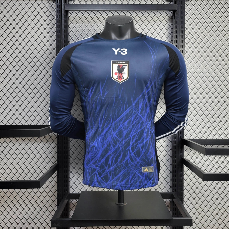 24/25 Japan Y-3 Special Edition Jersey Long Sleeves Player Version