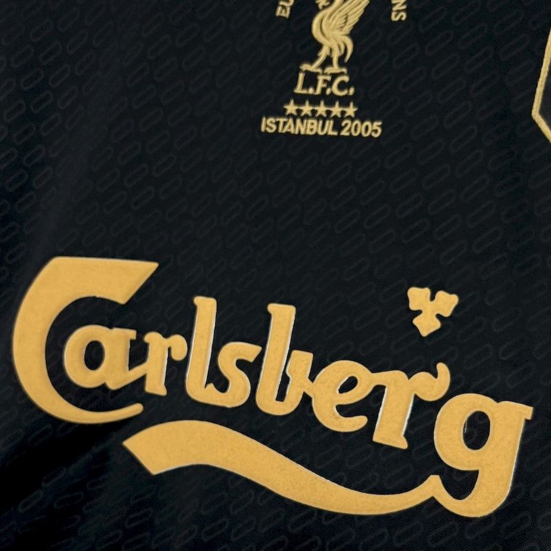 2025/26 Liverpool Black Special Edition jersey Fan version
