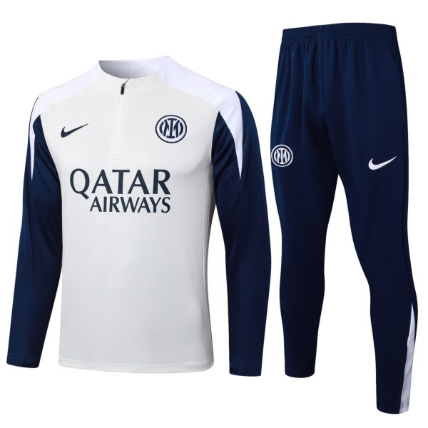 202526 Inter Milan maroon Long-sleeved half-pull training kit Football team kit