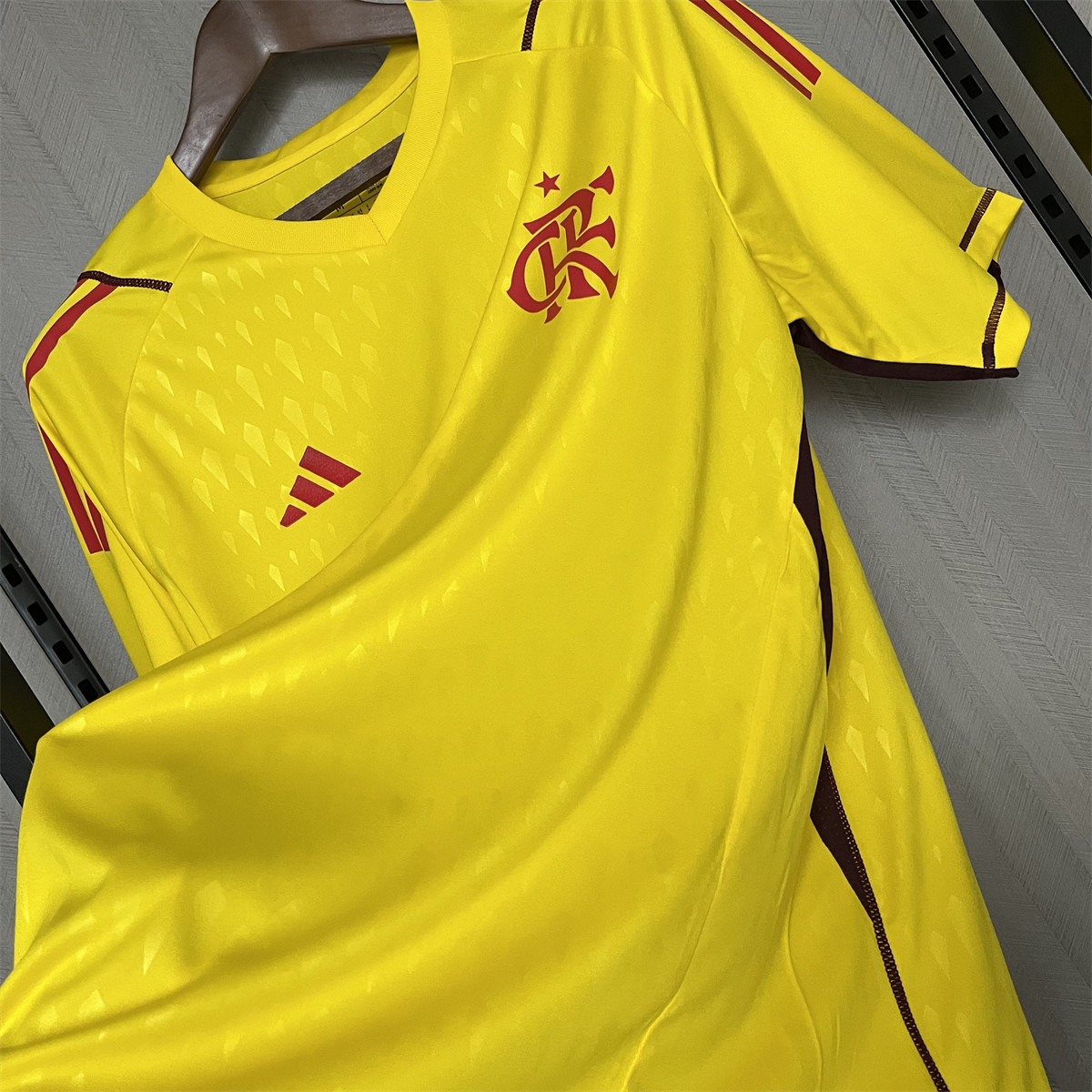 24/25 Flamengo Limited Edition Goalkeeper Yellow Jersey Fan Version
