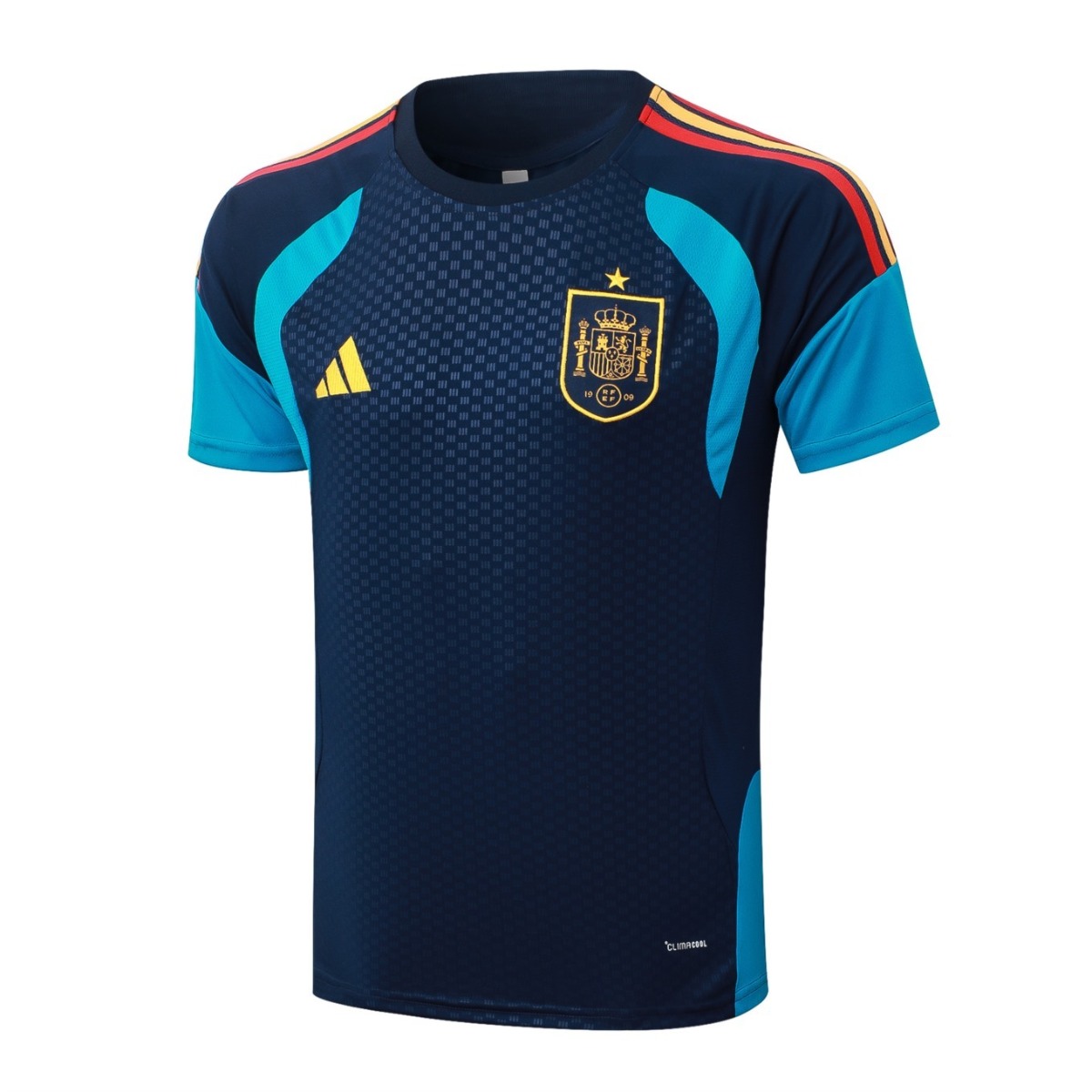 2026 Spain Royal blue Training Set Shirt and Shorts