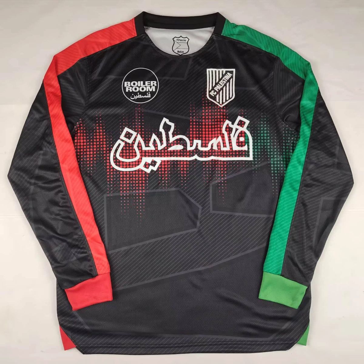 2025/26 CD Palestino Special Edition Black Jersey Fan Version