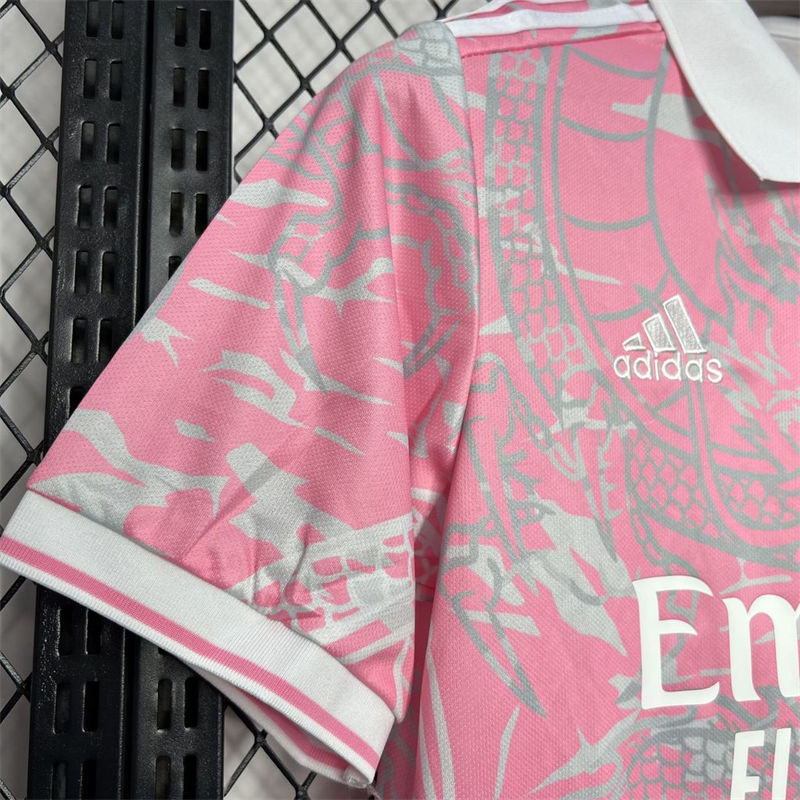 2023/24 Real Madrid Pink Dragon Special Edition Jersey Fan Version