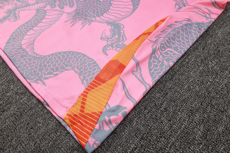 24/25 Real Madrid Pink Training Set Shirt and Shorts